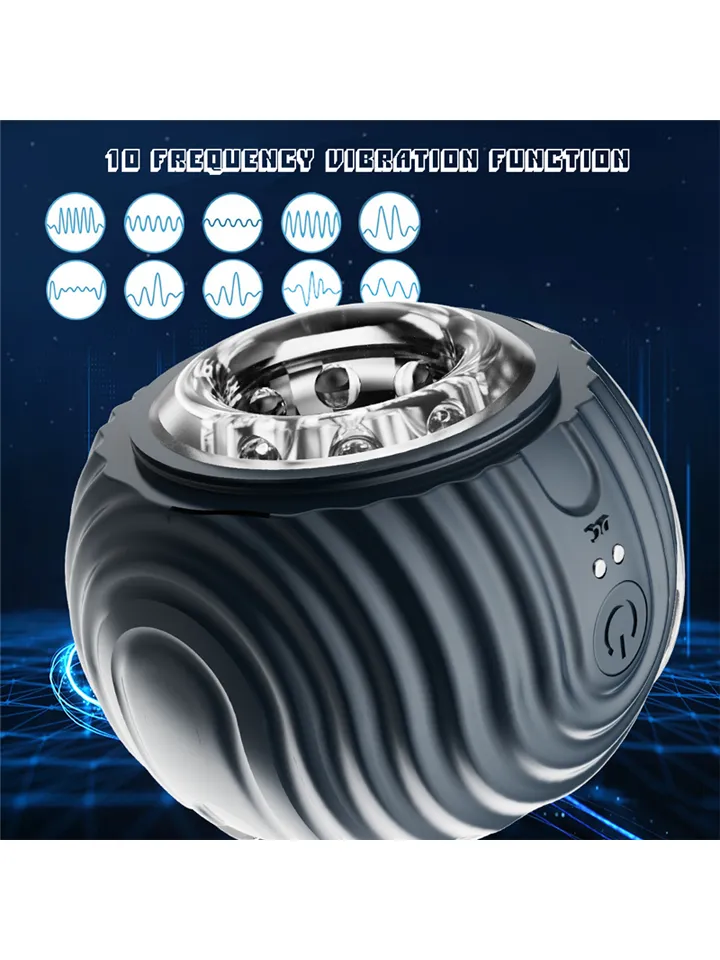 10-Mode Vibrating Stroker For Men - Strokeris 3 [full]