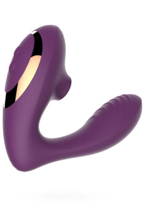 2-in-1 Clitoral Air-Pressure and G-Spot Vibrator - Vibratoriai lytiniams santykiams 1