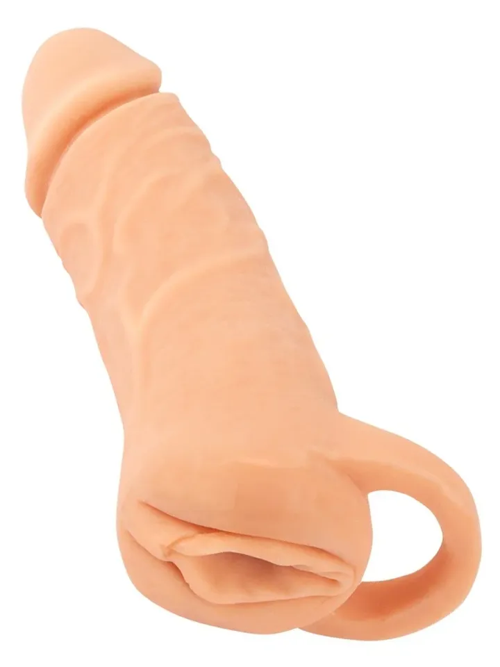 2-in-1 Extension & Masturbator 18,5cm - Varpos plėtra 1 [full]