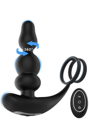 360 Rotating Prostate Plug With Remote - Prostatos stimuliacija 1