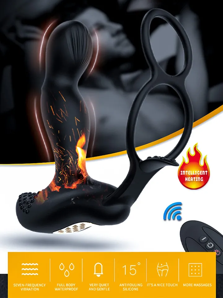 7 Function & Heating Prostate Massager - Prostatos vibratorius 2 [full]