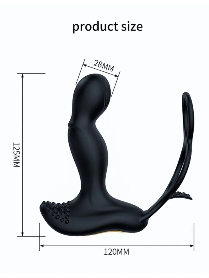 7 Function & Heating Prostate Massager - Prostatos vibratorius 6 [full]