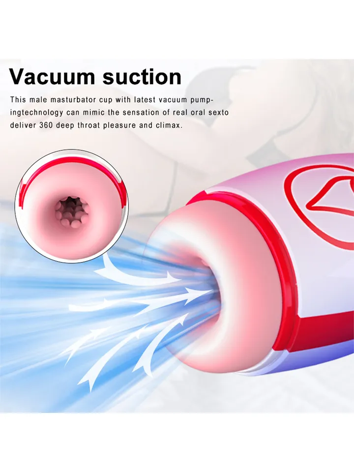 7 Suction Power & 7 Vibration Masturbator - Automatinis masturbatorius 3 [full]