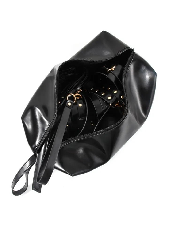 8-pcs Bondage Kit With Storage Bag - Vergavimo rinkinys 3 [full]