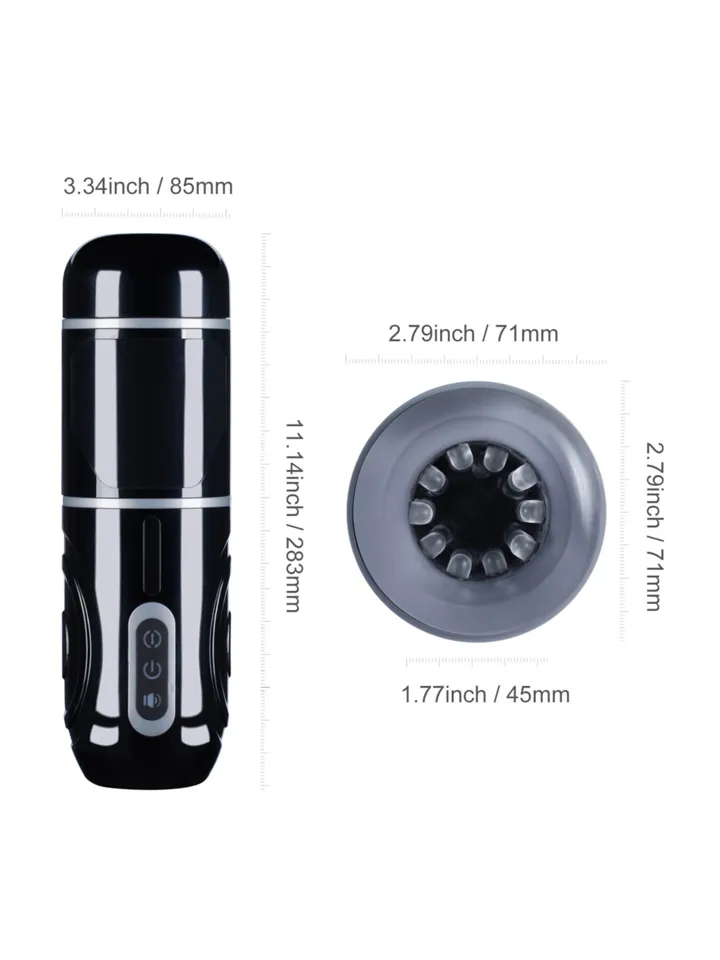 Aalam Hands Free Automatic Masturbator - Automatinis masturbatorius 5 [full]
