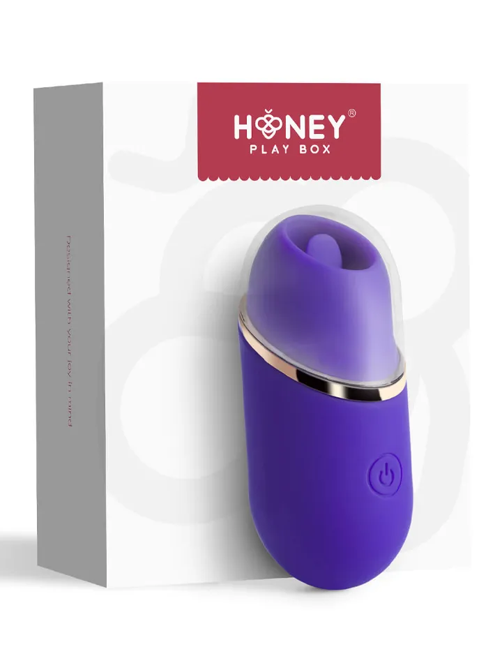 Abby Mini Clit Licking Vibrator Tongue - Klitorio stimuliatorius 6