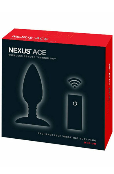 Ace Medium Remote Control Vibrating Butt Plug - Vibruojantis analinis kištukas 2