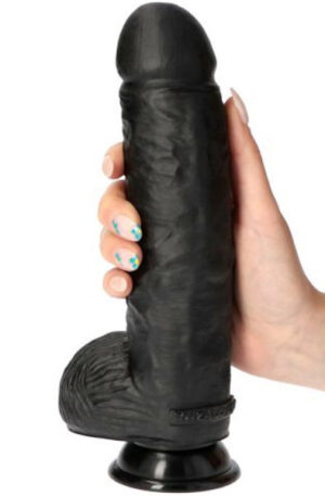 Achille Dildo Black 24 cm - Dildo 1