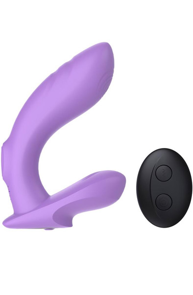 Action G-spot Vibrator With Clitoral Stimulation - G taško vibratorius 2