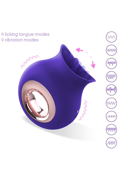 Action No. 25 Licking Tongue & Vibrator Clitoris Massager - Klitorinis vibratorius 2
