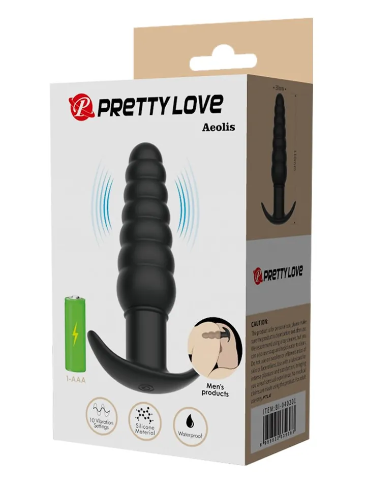 Aeolis Vibrating Anal Plug - Vibruojantis analinis kištukas 4 [full]