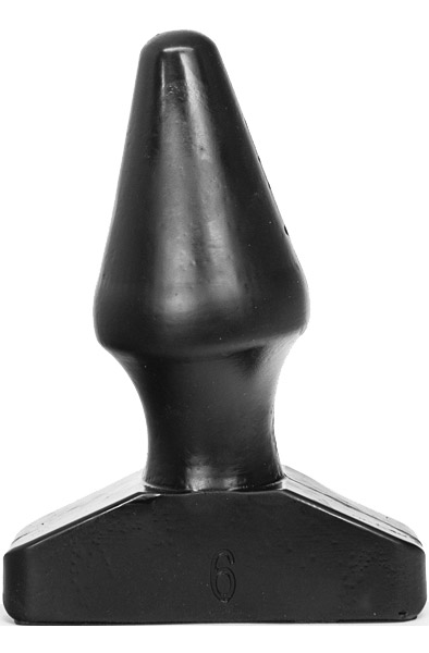 All Black Plug 15,5 cm - Papildomas „Girthy“ analinis kištukas 1