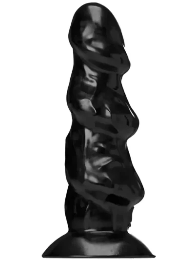 All Black Steroïd Shuttlecock 25 cm - Xl dildo 2