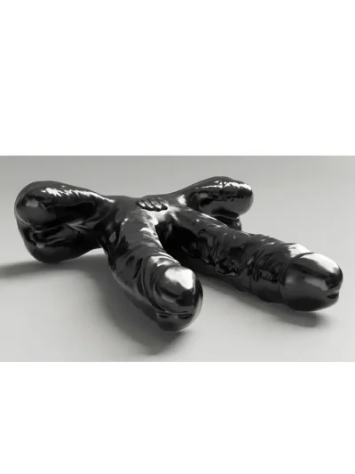 All Black Steroïd Teamwork 34,5 cm - Xl dildo 5