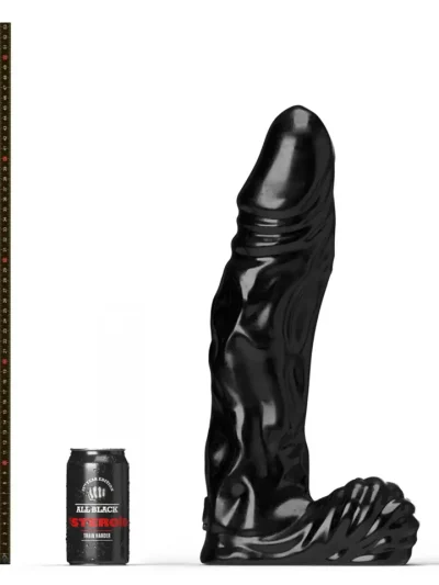 All Black Steroïd The Referee 45,5 cm - XXL dildo 5