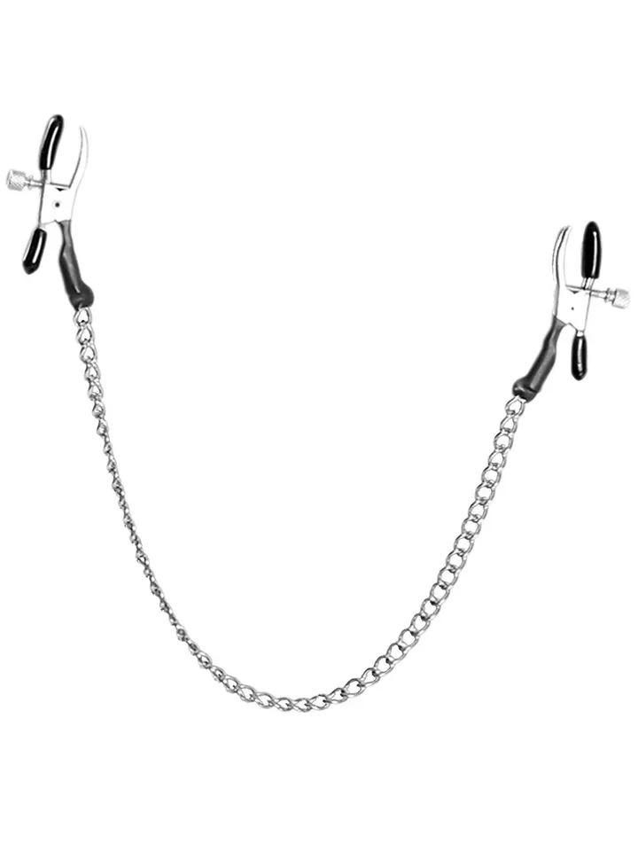 Alligator Nipple Clamps - Krūtinės spaustukai su grandine 1