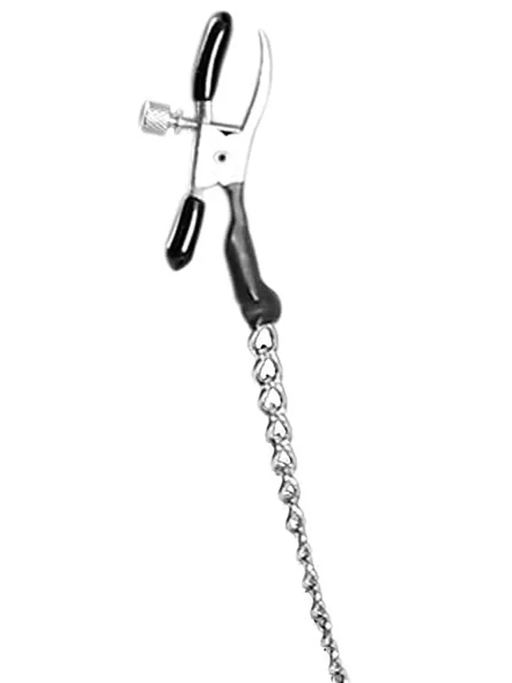Alligator Nipple Clamps - Krūtinės spaustukai su grandine 2