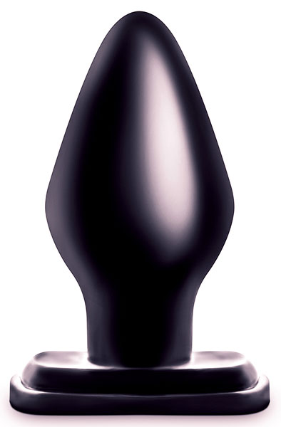 Anal Adventures XXL Plug Black - Papildomas „Girthy“ analinis kištukas 1
