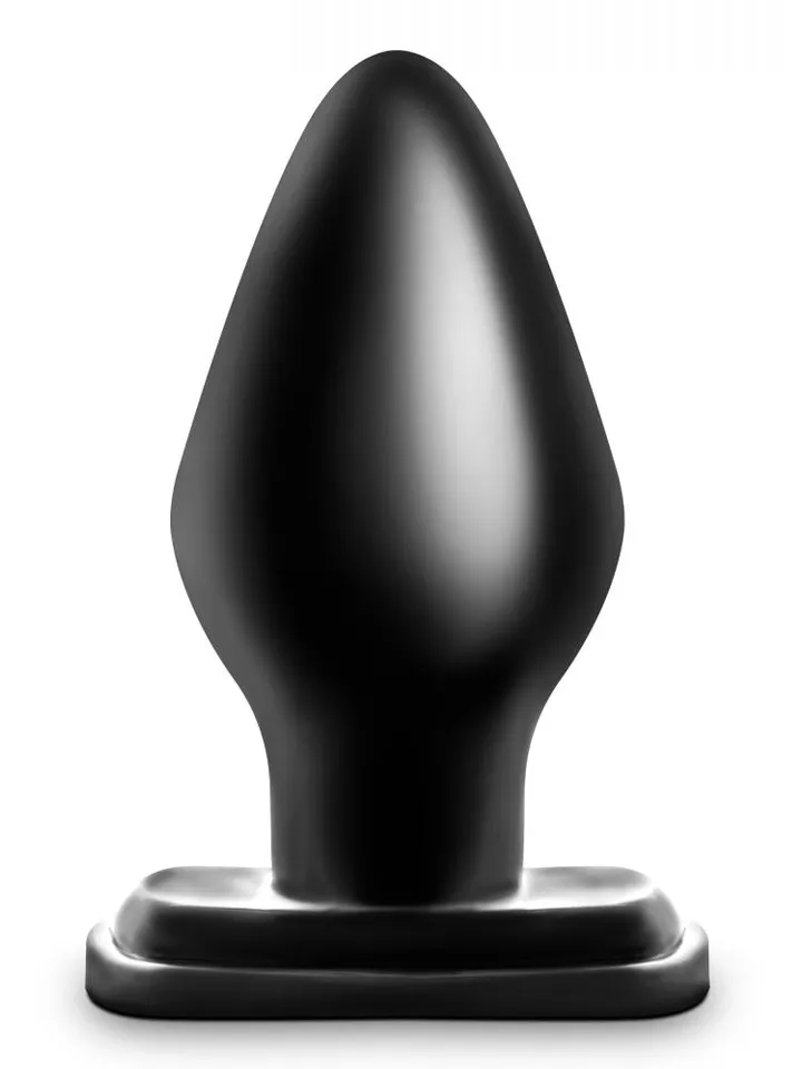 Anal Adventures XXL Plug Black - Papildomas „Girthy“ analinis kištukas 1 [full]