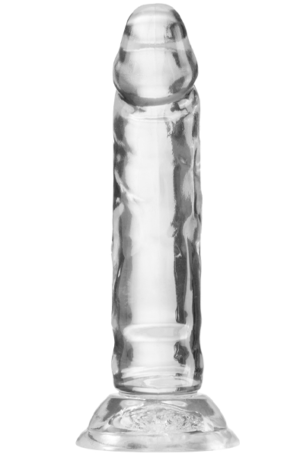 Anal Dildo Transparent 16 cm - Analinis dildo 1