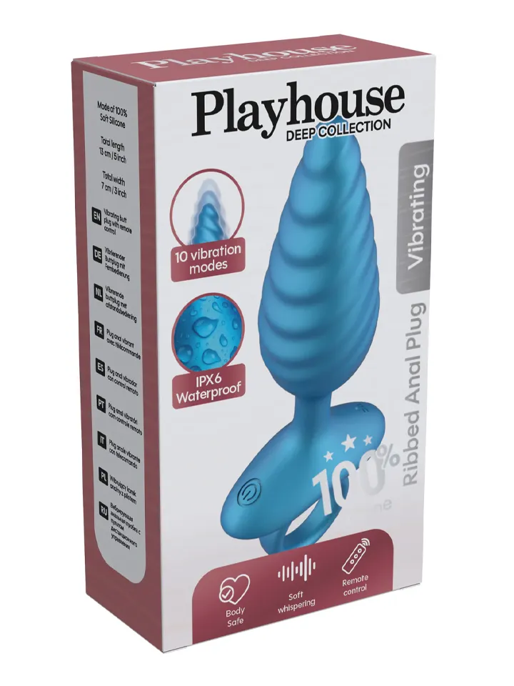 Anal Plug Vibrating + Remote - Nuotoliniu būdu valdomas analinis kištukas 4 [full]