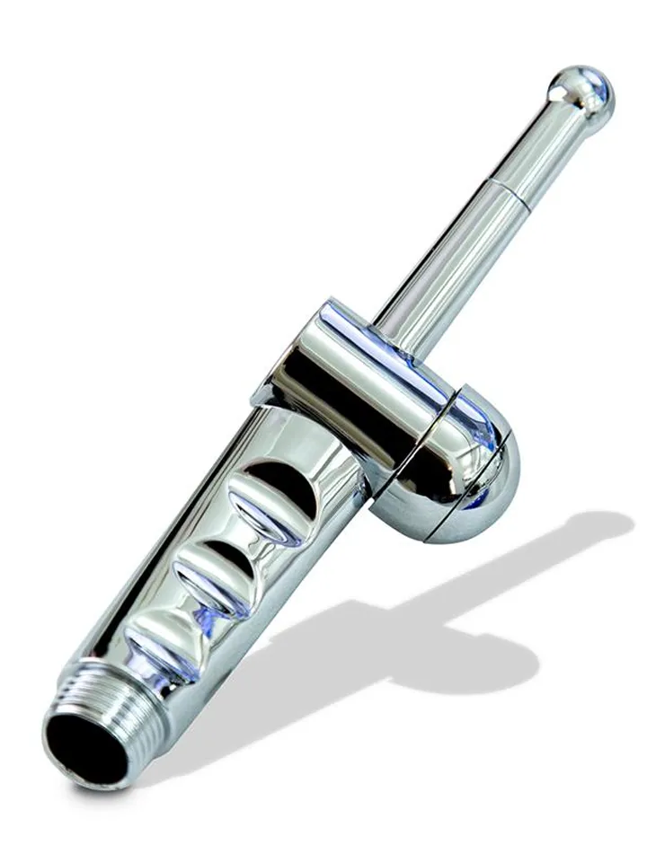 Anal Shower With Closing System Chrome - Dušo antgalis 3 [full]