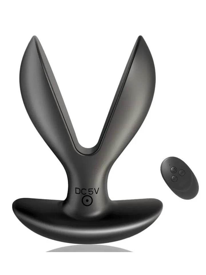 Ancvibe Vibrating Plug 9 cm - Vibruojantis analinis kištukas 2 [full]