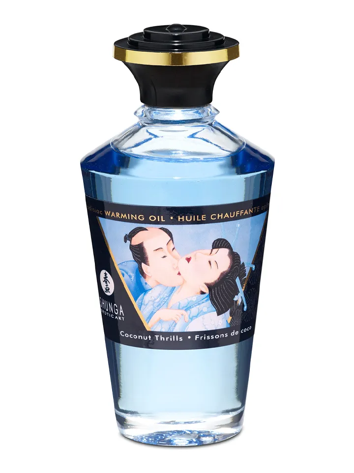 Aphrodisiac Warming Oil Coconut Thrills 100 ml - Kokosų masažo aliejus 2 [full]