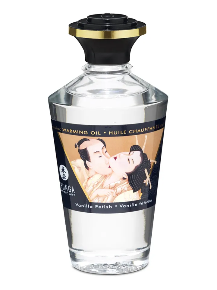Aphrodisiac Warming Oil Vanilla Fetish 100 ml - Masažo aliejaus vanilė 2 [full]