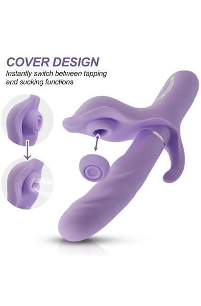 Apollo Thrusting Vibrator, Pulse & Suction Functions - Vibratorius 5