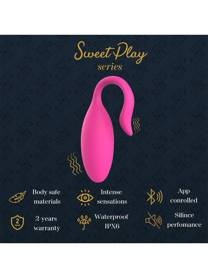 App-Controlled Vibrating Egg - Nuotolinio valdymo vibratorius 2 [full]