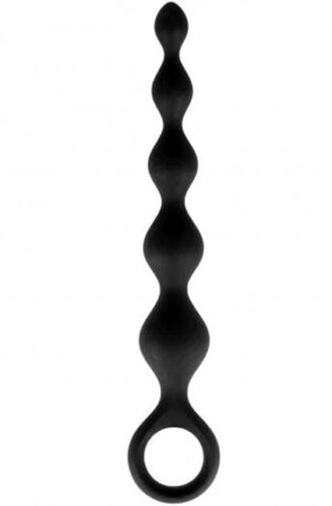Arse Beads Black 18 cm - Analiniai karoliukai 1