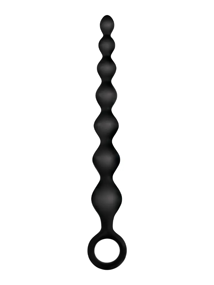 Arse Beads Ribbed Silicone Anal Beads - Analiniai karoliukai 1 [full]