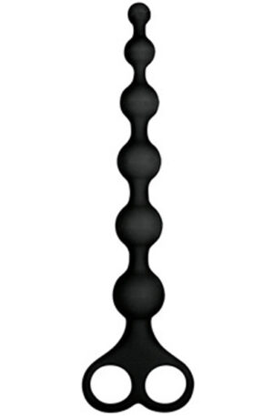 Arse Beads Silicone Black 26 cm - Analiniai karoliukai 1