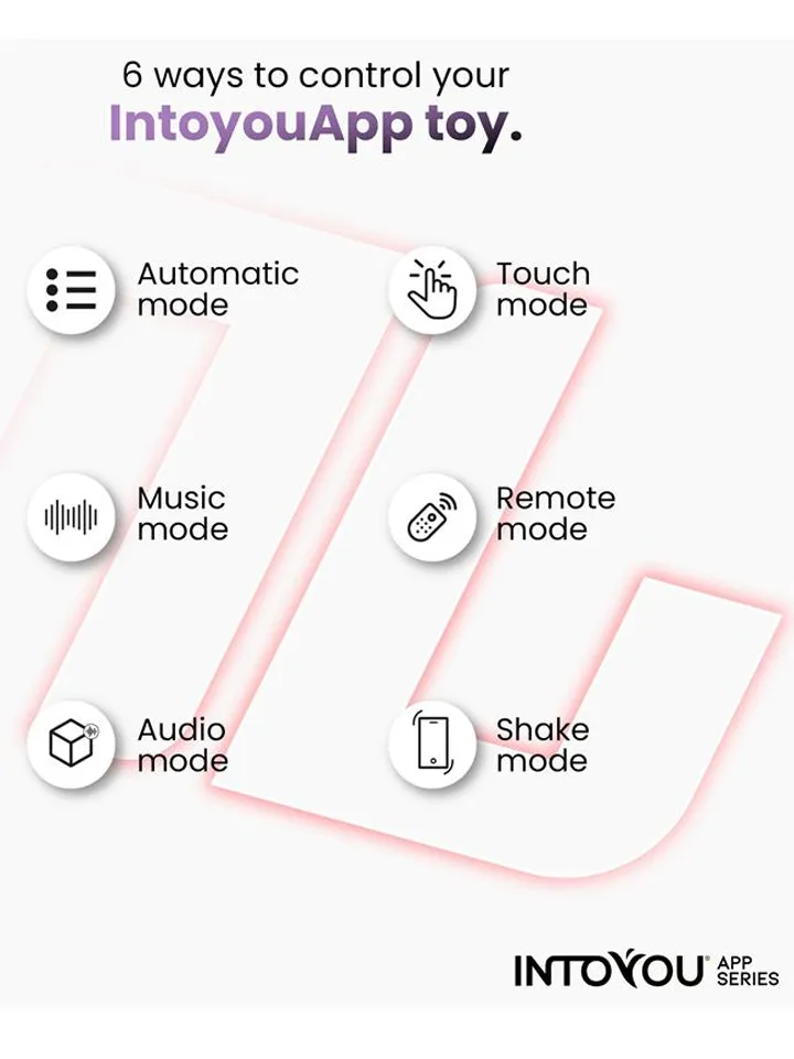 Ascen Thrusting & Waving Vibe With App - APP kontroliuojamas „RabbitVibrator“ 3