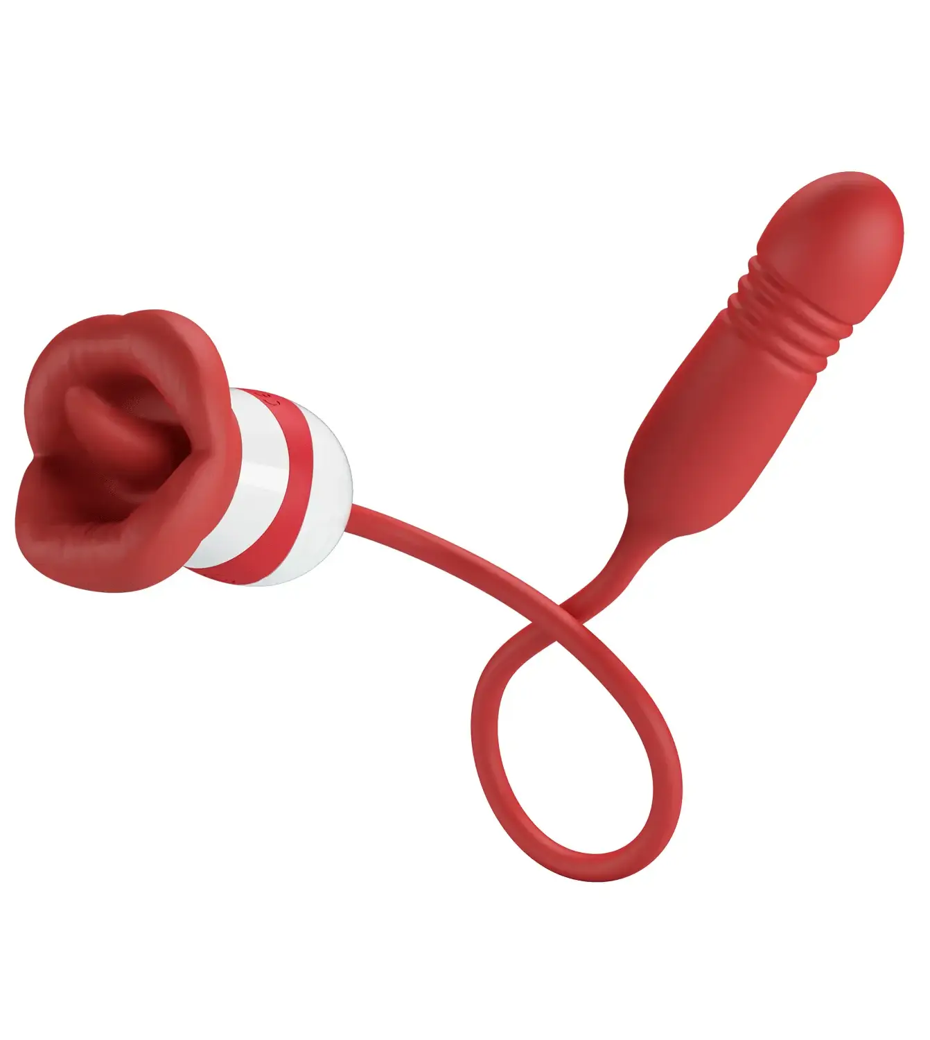 Ashlynn Red Mouth Masturbator - Vibratorius 1