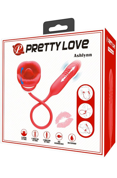 Ashlynn Red Mouth Masturbator - Vibratorius 4