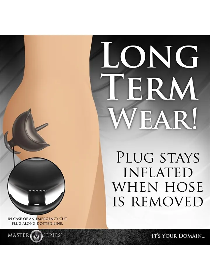 Ass Bound Anchor Inflatable Anal Plug - Pripučiamas analinis kaištis 5 [full]