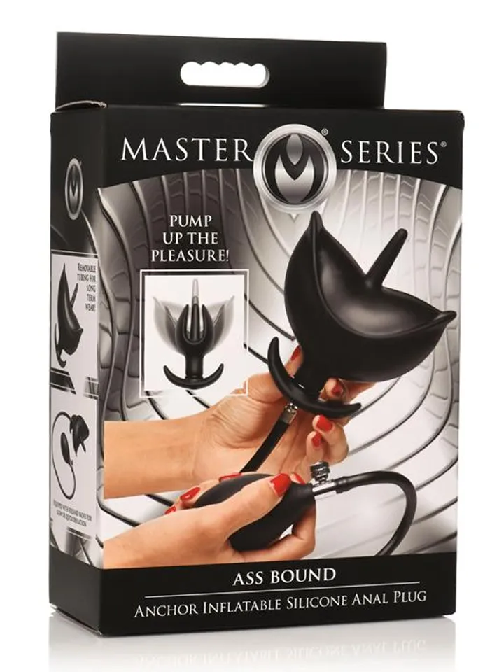 Ass Bound Anchor Inflatable Anal Plug - Pripučiamas analinis kaištis 7 [full]