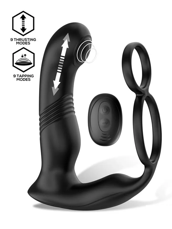 Astex Prostate Massager With Thrusting & Tapping - Prostatos stimuliatorius 1 [full]