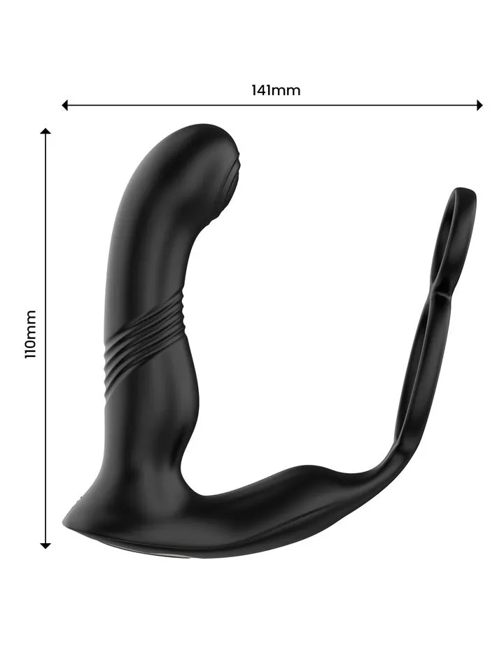 Astex Prostate Massager With Thrusting & Tapping - Prostatos stimuliatorius 4 [full]