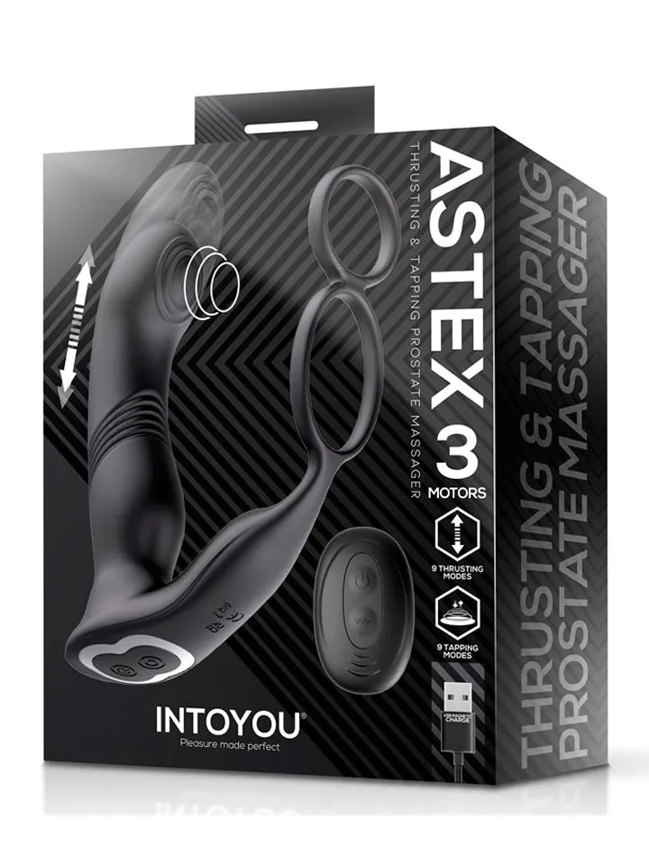 Astex Prostate Massager With Thrusting & Tapping - Prostatos stimuliatorius 5 [full]