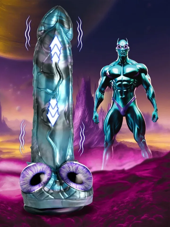 Astro-Thrust Thrusting & Vibrating Dildo 23,5 cm - Monster dildo 1 [full]