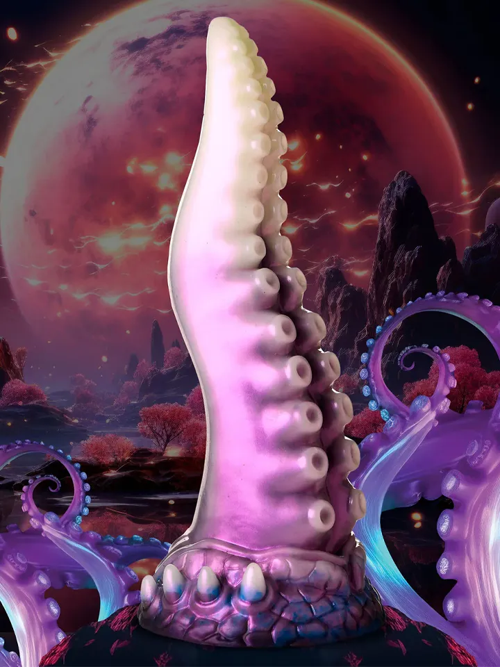 Astropus Tentacle Silicone Dildo 22 cm - Monster dildo 1 [full]