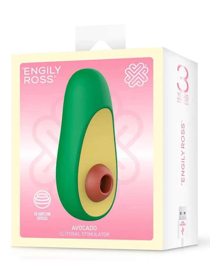 Avocado Clitoral Stimulator With Suction - Klitorinis vibratorius 2 [full]
