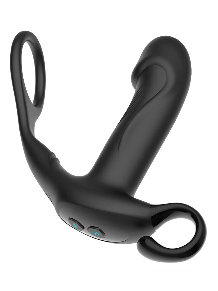 B-Series Cute Thrusting Prostate Massager - Prostatos vibratorius su varpos žiedu 2 [full]