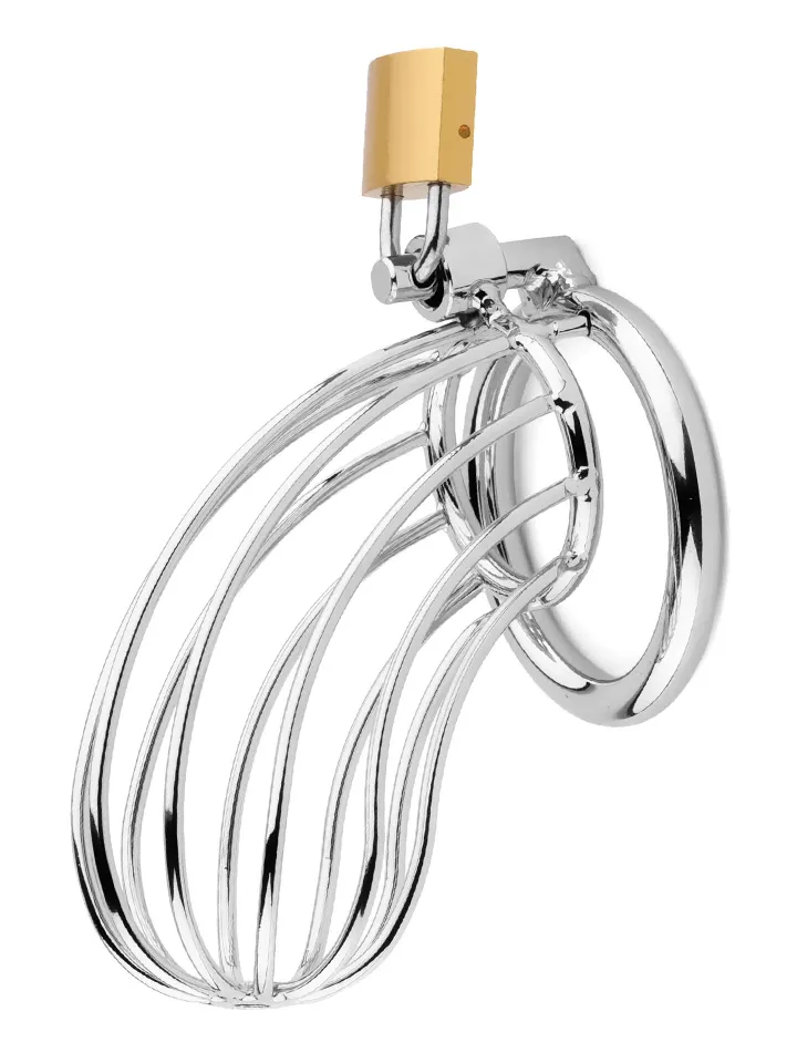 B-Series Metal Penis Cock Cage - Skaistybės narvas 1 [full]