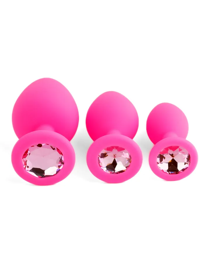 B-Series Silicone Plug Set Pink - Analinis kištuko rinkinys 2 [full]