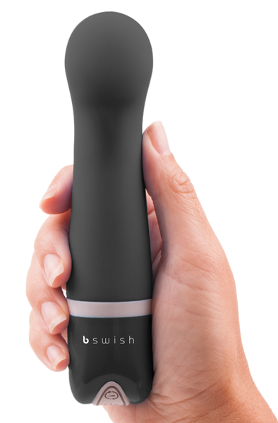 B Swish Bdesired Deluxe Curve Vibrator Black - Vibratorius 2