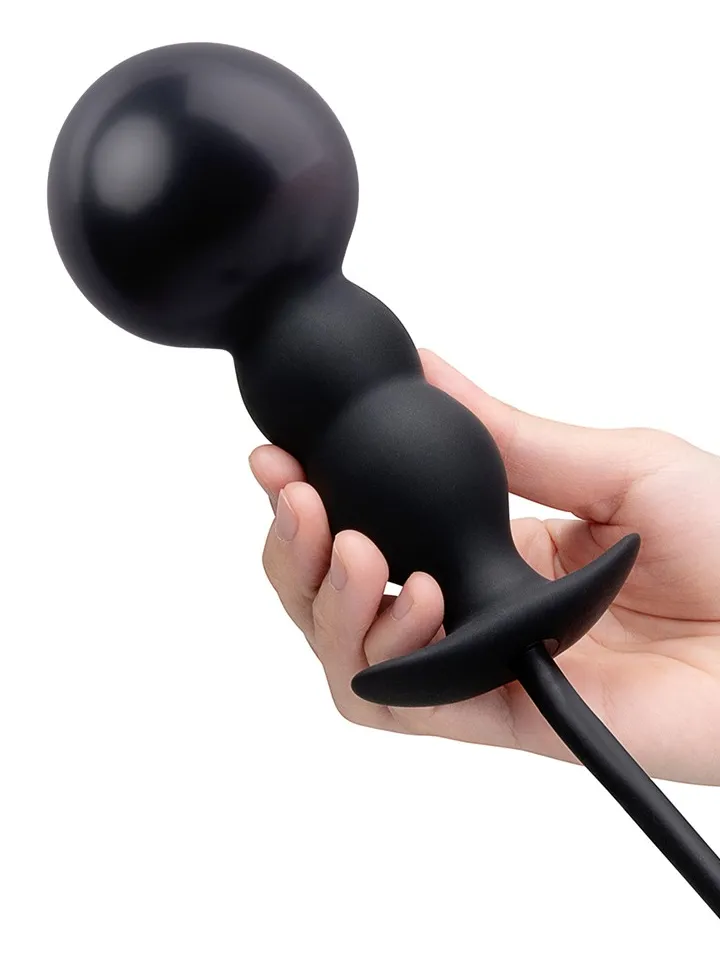 B-vibe Inflatable Anal Plug - Pripučiamas analinis kaištis 2 [full]
